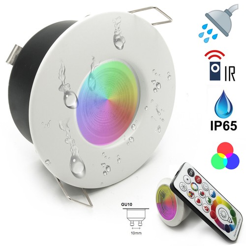 Faretto led rgb box doccia - led, 10w