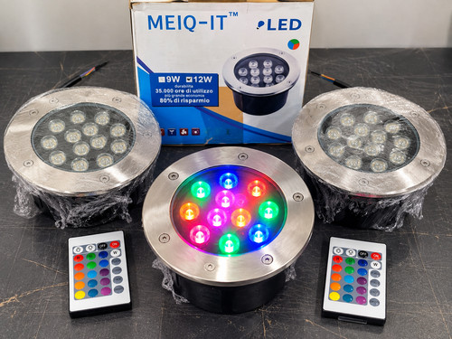 Faretti led rgb calpestabili - 3,
