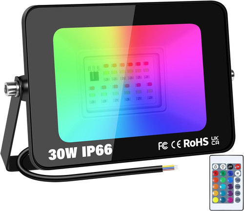 30w rgb faretto led esterno - 30w,