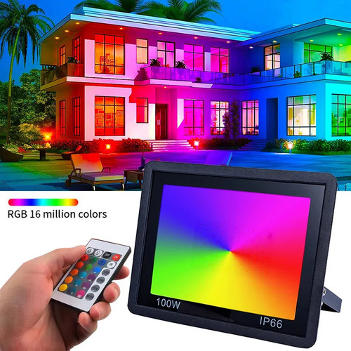 Faro led rgb esterno - rgb,
