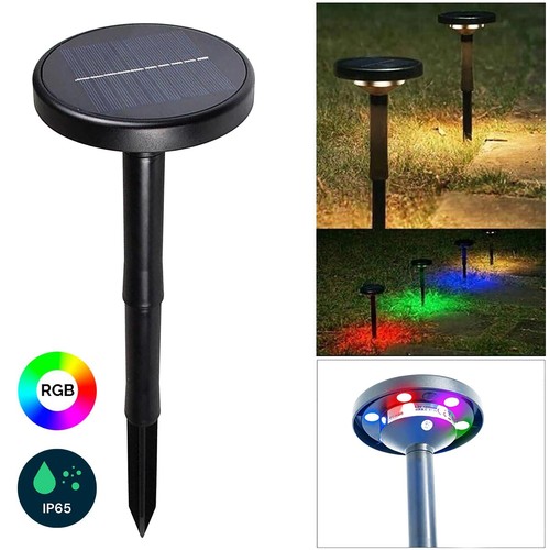 Faretto led rgb - rgb, solare